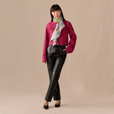 HERMES アンゴラ シルク リバーシブル マフラー 最高級